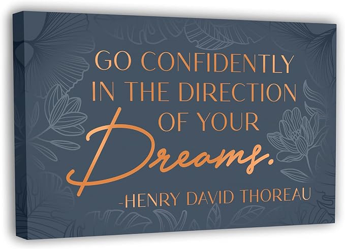 HoneyKICK Motivational Canvas Wall Art by HoneyKickDesigns