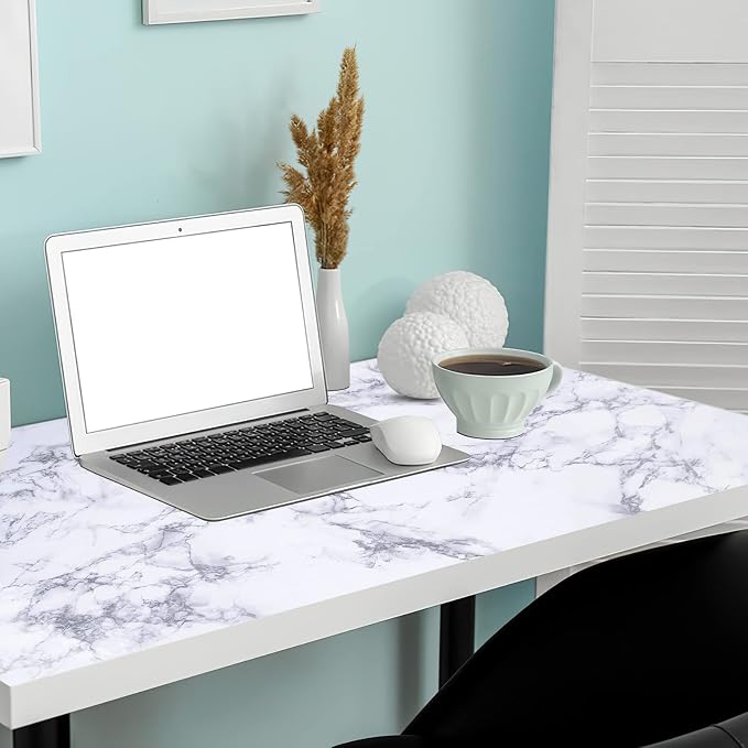 Arthome 60 x 508 cm Peel and Stick Marble Contact Paper, Self-Adhesive - Image 4