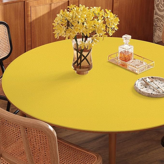 Abyssaly Yellow Wallpaper Peel and Stick Removable Wallpaper - Image 6