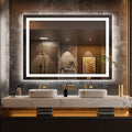 LOAAO 52"x36" LED Bathroom Mirror by LOAAO