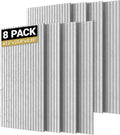 TONOR 8 Pack Large Acoustic Panels, 47.2" X 23.6" X 0.35" Acoustical Wall Panel by TONOR