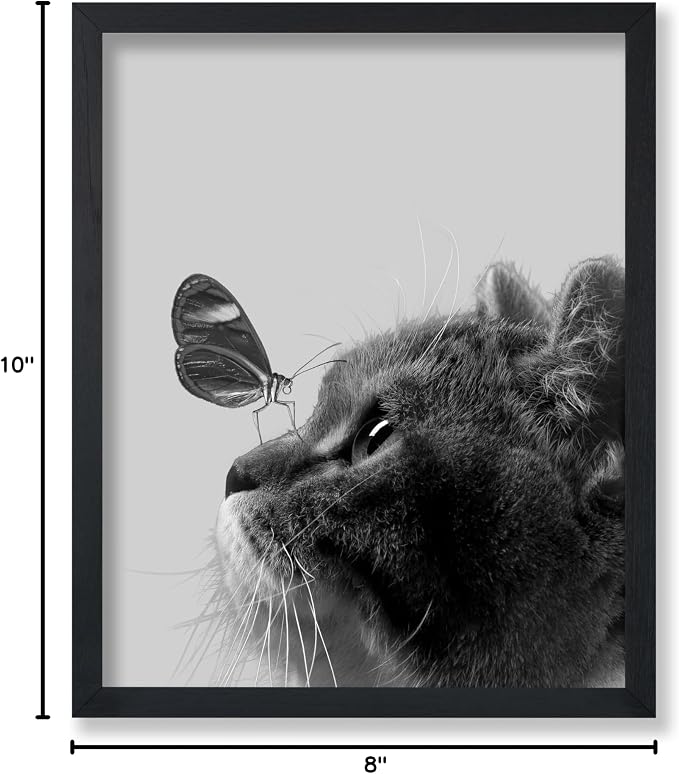 Poster Master Butterfly on Cat Print - Image 7