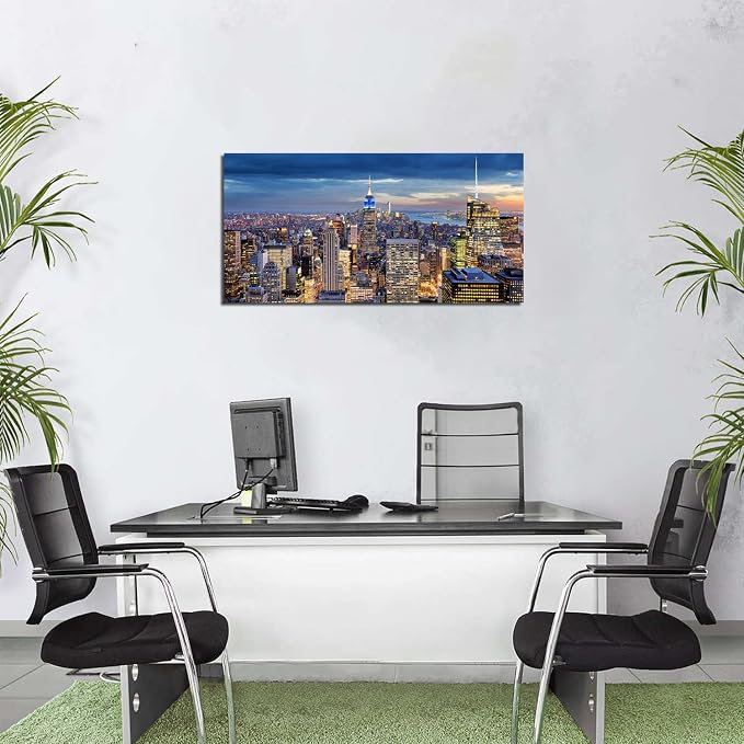 New York City Wall Art NYC Skyline Pictures Wall Decor - Image 5