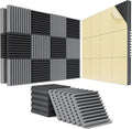 24 Pack Self-Adhesive Acoustic Panels by HEMRLY