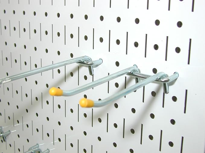 Wall Control 30-P-3232W White Metal Pegboard Pack - Image 5