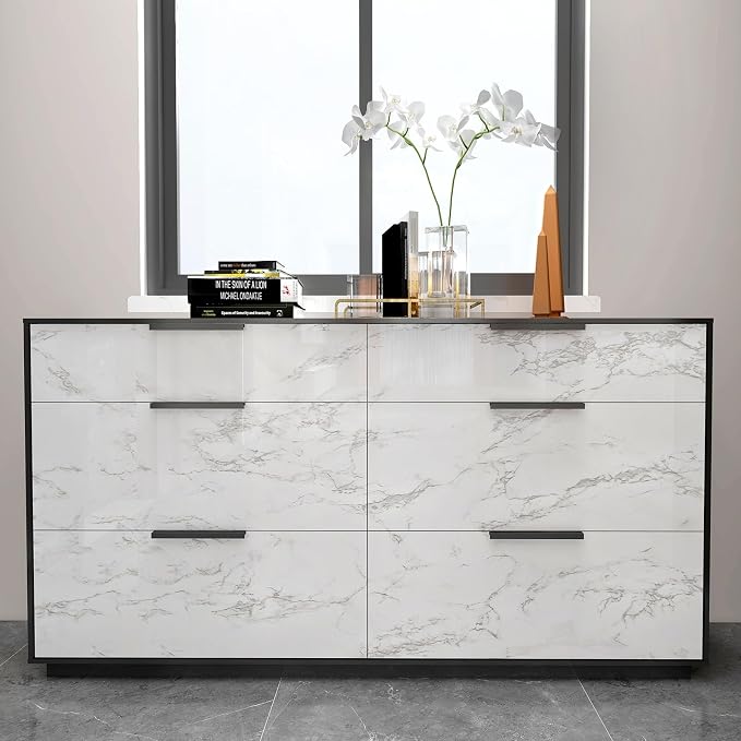 practicalWs Marble Contact Paper Peel and Stick, 15.7inch×118.1inch White Gray - Image 5