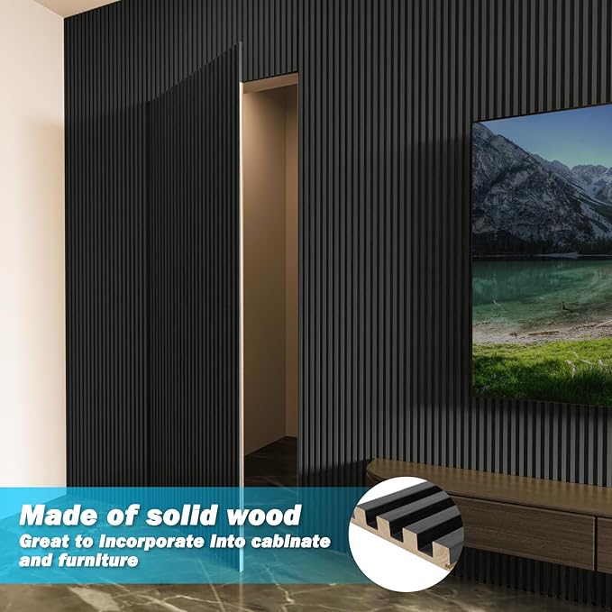 Art3d Slat Wood Wall Paneling for Interior and Ceiling Decoration - Image 2