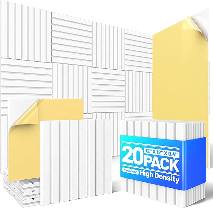 20 Pack Sound Proof Foam Panels by Unknown