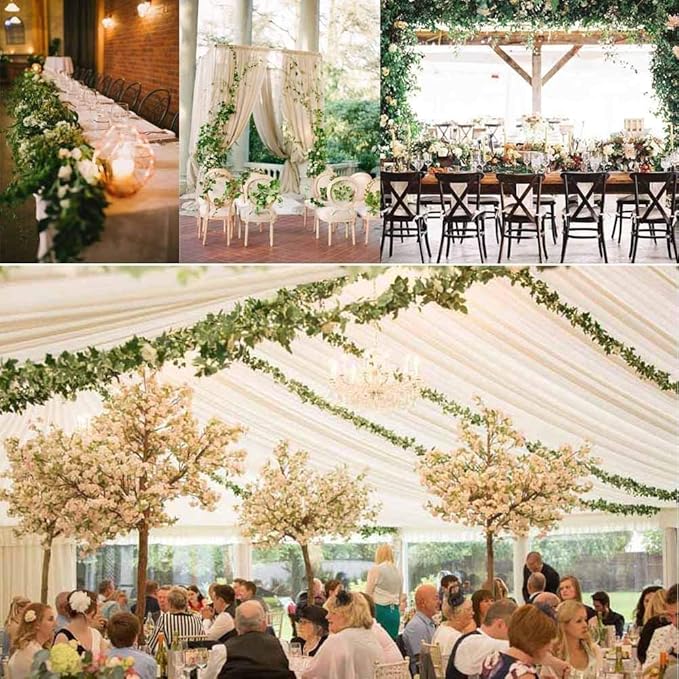 Comtelek Fake Vines for Room Decor 96PCS Artificial Ivy Garland - Image 6