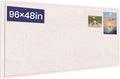 Extra Large Bulletin Board, 95 X 47 inches Cork Board by Hrrtyueg