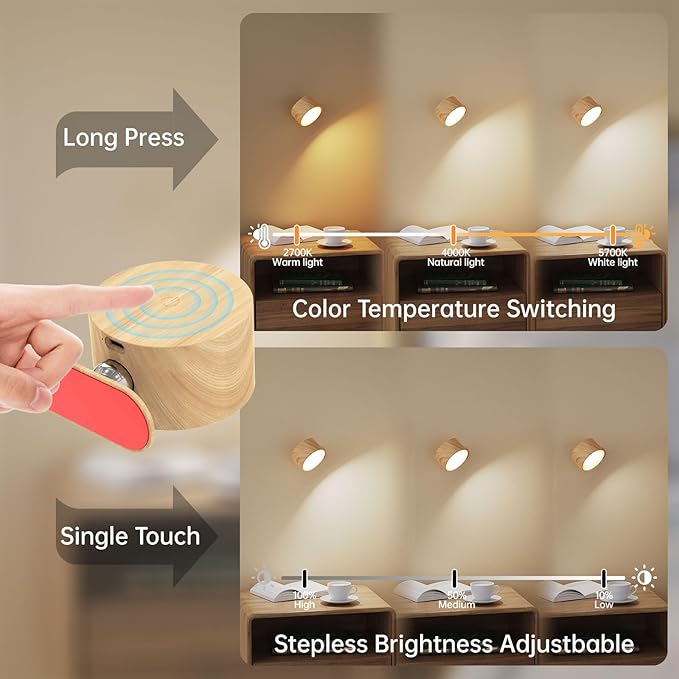 Koopala 2PACK LED Wall Lamps - Image 3