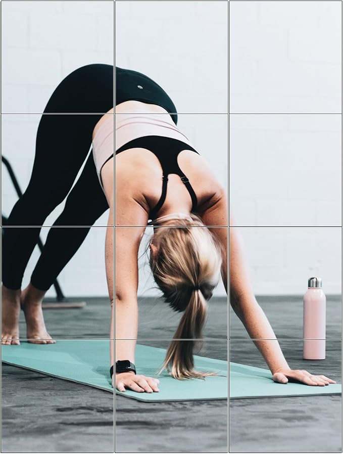 Ruomeng Home Gym Mirror Tiles by Ruomeng