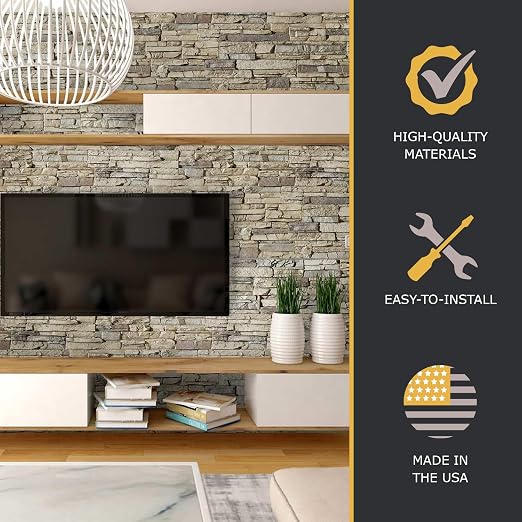 AZ Faux High-Density Polyurethane Faux Stone Interlocking Right Endcap - Image 5