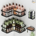 Veken Corner Shower Caddy 4-Pack, Advanced Rustproof Design, No Drilling by Veken