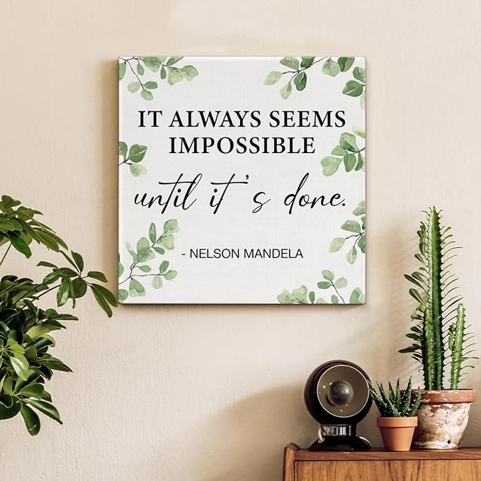 Inspirational Wall Art Motivational Painting Wall Decor - Image 3