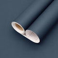 Yancorp 16"x120" Matte Blue Contact Papaer Peel and Stick Wallpaper Vinyl Wrap by YancorpHomeDecor