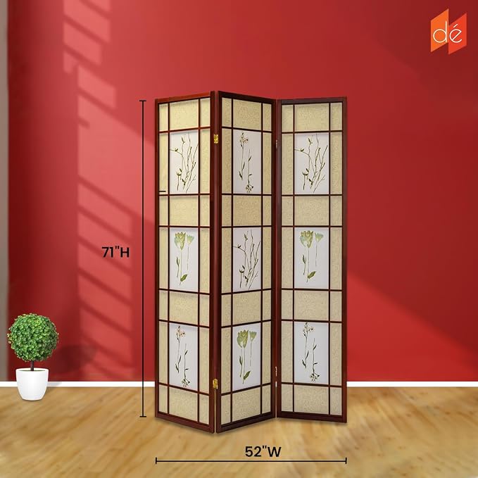 Legacy Decor 4 Panels Room Divider - Image 5