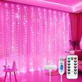 Minetom Curtain Lights, 300 LED Dimmable Fairy Lights by Minetom