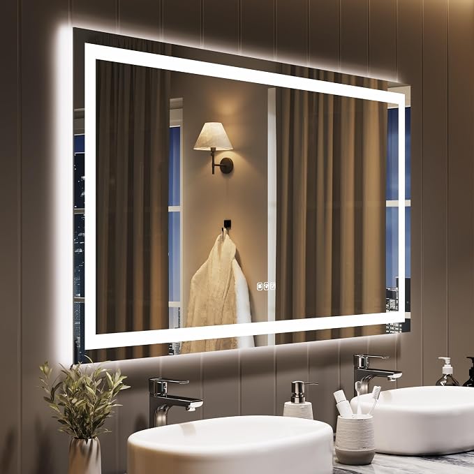 GarveeHome 45x30 LED Bathroom Mirror by GarveeHome