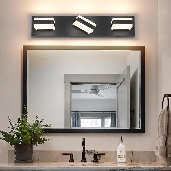 SOLFART Bathroom Light, 5 Color Temperature LED Bathroom Vanity Fixtures - Image 3