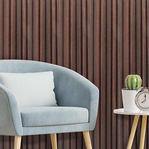 Art3d WPC Slat Wall Panels, Living Room - Image 6
