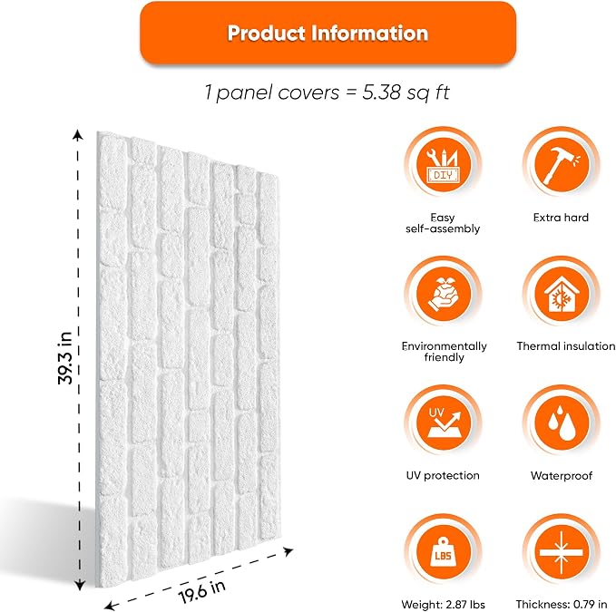 IZODEKOR 3D Stone Effect Wall Panels - Image 3