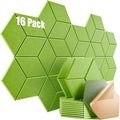 16 Pack Self-Adhesive Acoustic Panels 12" X 10" X 0.4" by Dailycooper