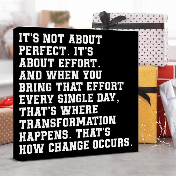 Motivational Wall Decor, Inspirational Quote Wall Art - Image 7