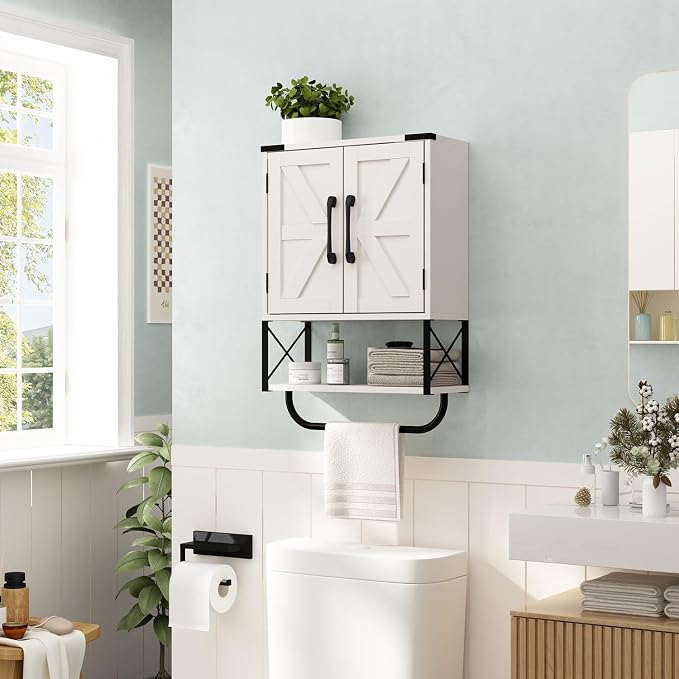 RUSTOWN Farmhouse Rustic Medicine Cabinet - Image 2