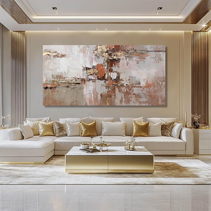 Gold Canvas Wall Art Framed Prints - Image 7