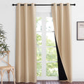 NICETOWN Living Room Completely Shaded Draperies, Privacy Protection & Noise by NICETOWN