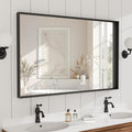 48”x 36” Black Bathroom Mirrors by Dimelax