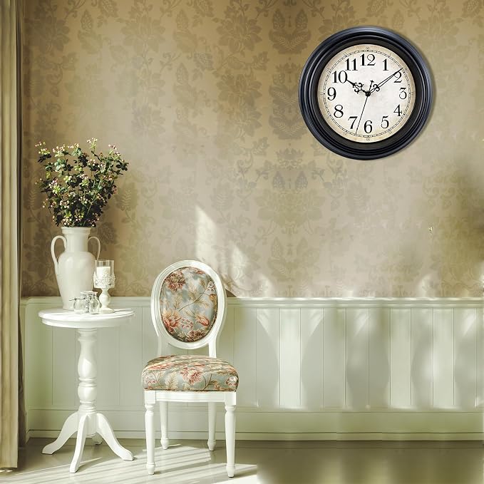 Plumeet Retro Wall Clock - Image 8