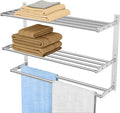 Towel Racks for Bathroom Wall 24 Inch, 3 Tier Bathroom Towel Shelf by Bethom