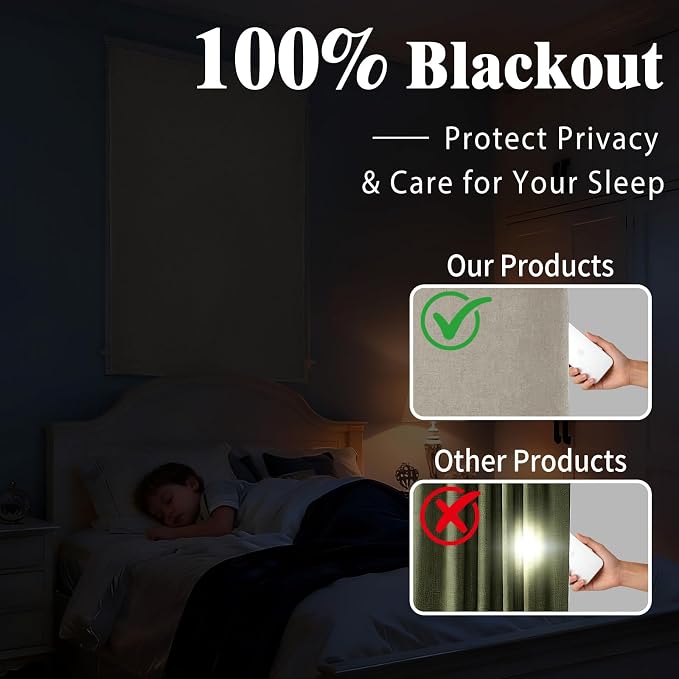 Adhesive 100% Blackout Curtain - Image 2