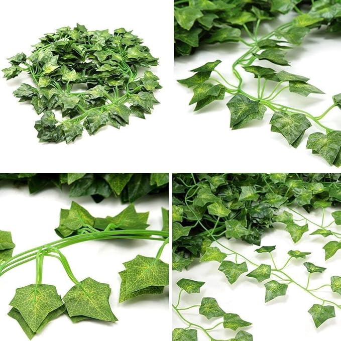 Comtelek Fake Vines for Room Decor 48PCS Artificial Ivy Garland - Image 8
