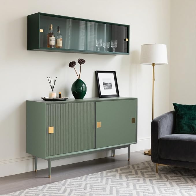 Yancorp 24"x394"/32.8' Matte Sage Green Peel and Stick Wallpaper Removable - Image 4