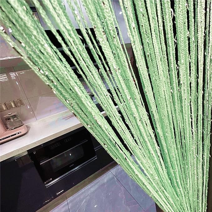 ave split Decorative Door String Curtain Wall Panel Fringe Window Room Divider by avesplit