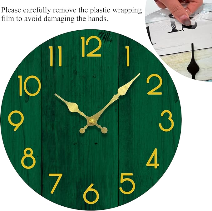 Wall Clock, Modern Wall Clocks Battery Operated, Silent Non Ticking Clock - Image 5