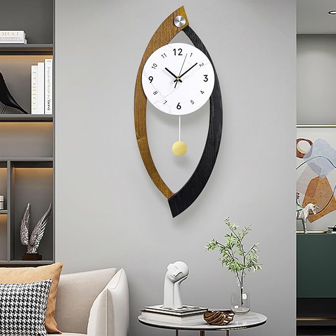 23.6 x 9.8inch Decorative Wall Clocks by XGGJWW