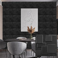 Heikki 30 Pack 3D Wall Panel for Interior Wall Décor, PVC Flower Textured Wall by YourBestChoices
