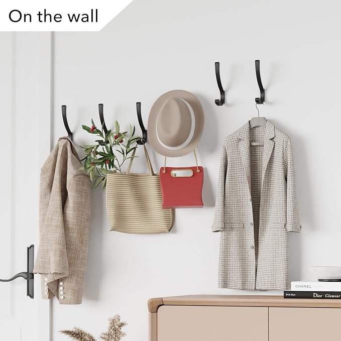 Coat Hanger Hooks Wall Mount - Image 6