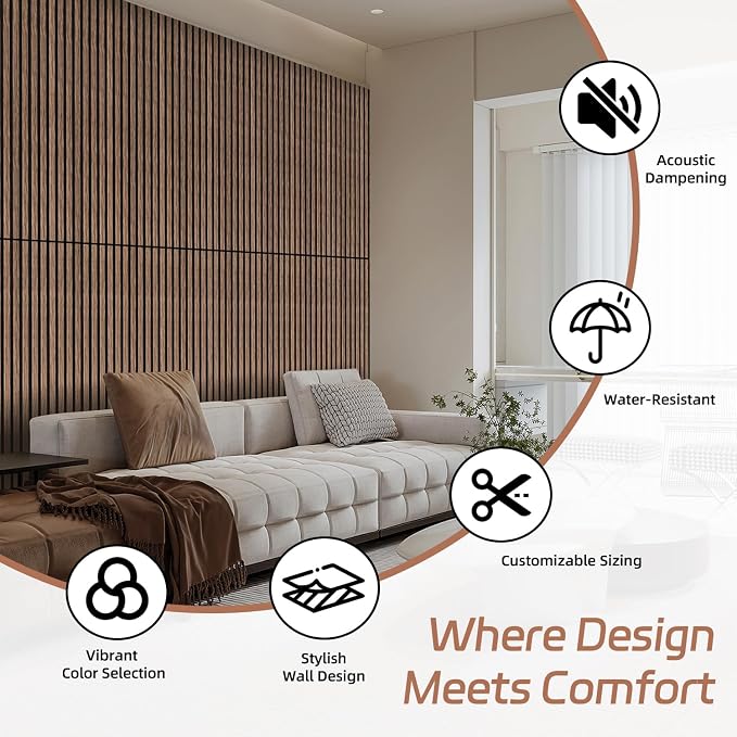 RITOLLO 4 Pack Wood Panels for Wall - Image 9