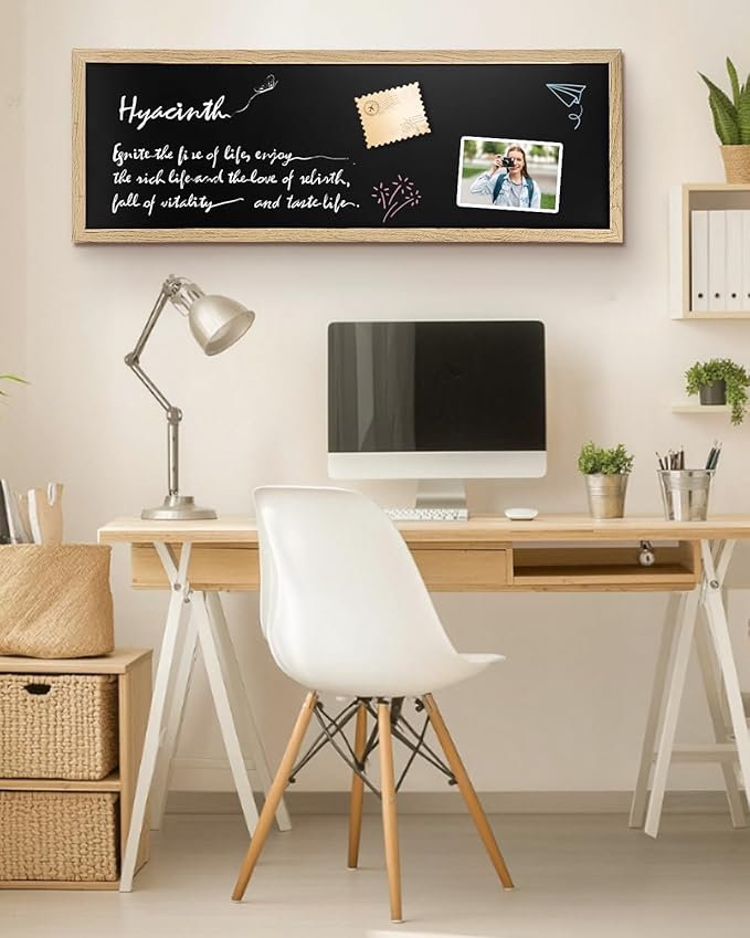 Magnetic Chalkboard for Wall, Long Chalk Board, Wall Hanging Menu for Restaurant - Image 6