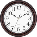 Foxtop 12 Inch Wall Clocks Battery Operated Silent Non-Ticking Classic Vintage by Foxtop