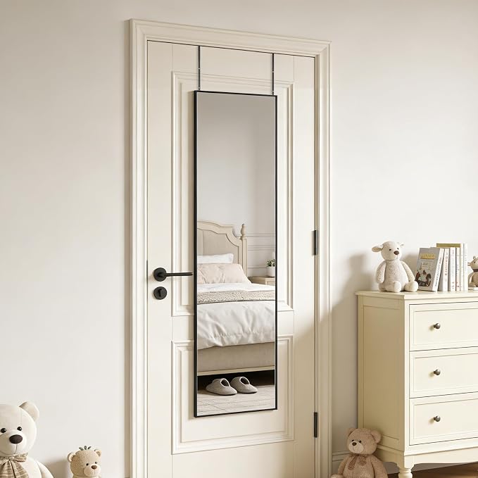 Ruomeng 51x16 Inch Full Length Door Hanging Mirror, Rectangle Full Body Mirror - Image 2