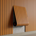 YU LI 3DH Peel and Stick PVC Slat Wall Panel 118"x15.75" Self-Adhesive Thick by YULI3DH