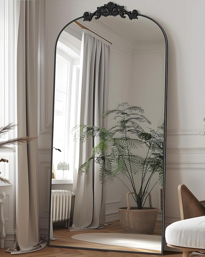 Antok Arched Full Length Mirror, Full Body Mirrors - Image 3