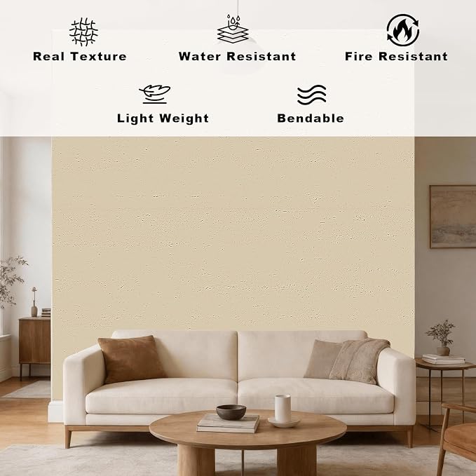 3D Wall Panels - 1PCS 7.9"x11.8" Faux Stone Wall Covering - MCM Modified Clay - Image 3