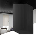 Giantex 24 Pack Fluted PVC Wall Panels, Glue Up or Drop Ceiling Panel, by Giantex